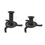 Imagen del soporte de techo giratorio 360 grados para proyector de TooQ en color negro, SKU PJ1010TN-B.