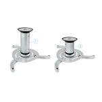 Soporte de techo universal giratorio 360º para proyector en color plata, modelo TooQ SOPORTE UNIVERSAL DE TECHO. SKU PJ1010TN-S