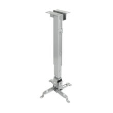 Soporte universal inclinable de techo para proyector color plata con SKU PJ2012T-S, fabricado por TooQ