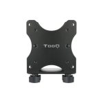 Soporte y montura TooQ TCCH0001-B para estación de trabajo y PC todo en uno, soporta hasta 5 kg, color negro