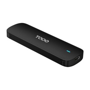 TooQ Caja Externa para SSD M.2 NVMe en color negro, modelo TQE-2201B