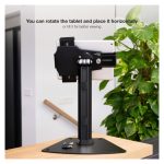 Soporte de seguridad TooQ TQTDS0811 para tabletas de 26,7 cm (10.5 pulgadas) en color negro, con diseño robusto y seguro.