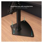 Soporte de seguridad TooQ TQTDS0811 para tabletas de 26,7 cm (10.5 pulgadas) en color negro, con diseño robusto y seguro.