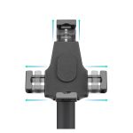 Soporte de seguridad TooQ TQTDS0811 para tabletas de 26,7 cm (10.5 pulgadas) en color negro, con diseño robusto y seguro.