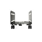 Soporte metálico para CPU de suelo con ruedas, modelo UMCS0004-B de la marca TooQ.