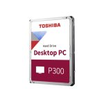 Toshiba P300 disco duro interno con 4 TB de capacidad, 5400 RPM, 128 MB de caché, tamaño de 3.5 pulgadas y conexión Serial ATA III. SKU HDWD240UZSVA