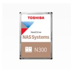 Disco duro interno Toshiba N300 NAS de 6 TB, 7200 RPM, 256 MB, 3.5 pulgadas, Serial ATA III. SKU: HDWG460UZSVA