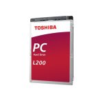 Disco duro interno Toshiba L200 de 1 TB con 5400 RPM, 128 MB de caché y tamaño de 2.5 pulgadas, SKU HDWL110UZSVA
