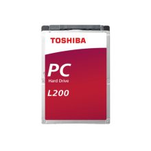 Vista del Toshiba L200 disco duro interno con 2 TB de capacidad, 5400 RPM, 128 MB de caché, 2.5 pulgadas y conexión SATA III. SKU: HDWL120UZSVA