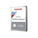 Disco duro interno Toshiba X300 con capacidad de 6 TB, velocidad de 7200 RPM y conexión Serial ATA III. SKU: HDWR160UZSVA