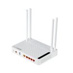 Router inalámbrico TOTOLINK A3002RU, Gigabit Ethernet, doble banda 2,4 GHz / 5 GHz, modelo en color blanco. SKU: A3002RU