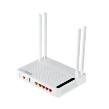 Router inalámbrico TOTOLINK A3002RU, Gigabit Ethernet, doble banda 2,4 GHz / 5 GHz, modelo en color blanco. SKU: A3002RU