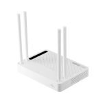 Router inalámbrico TOTOLINK A3002RU, Gigabit Ethernet, doble banda 2,4 GHz / 5 GHz, modelo en color blanco. SKU: A3002RU