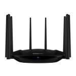 Imagen del router inalámbrico dual band TOTOLINK A7000R AC2600 con Gigabit Ethernet, doble banda 2,4 GHz / 5 GHz, color negro, SKU A7000R