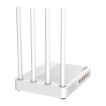 Router TOTOLINK A702R-V4 inalámbrico con doble banda 2,4 GHz y 5 GHz, color blanco. SKU: A702R-V4