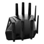Router inalámbrico TOTOLINK A8000RU, tribanda con frecuencias de 2,4 GHz y dual 5 GHz, en color negro, SKU A8000RU.