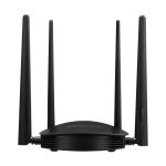 Router inalámbrico Ethernet rápido de doble banda 2,4 GHz y 5 GHz en color negro, modelo TOTOLINK A800R, SKU A800R