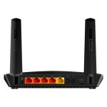 TOTOLINK LR1200 Router WiFi AC1200 Dual Band con Ethernet rápido, doble banda (2,4 GHz / 5 GHz), ideal para conexiones 4G, en color negro. SKU: LR1200