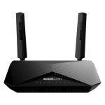 TOTOLINK LR1200 Router WiFi AC1200 Dual Band con Ethernet rápido, doble banda (2,4 GHz / 5 GHz), ideal para conexiones 4G, en color negro. SKU: LR1200