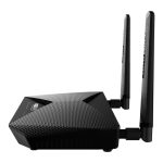 TOTOLINK LR1200 Router WiFi AC1200 Dual Band con Ethernet rápido, doble banda (2,4 GHz / 5 GHz), ideal para conexiones 4G, en color negro. SKU: LR1200