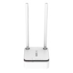 TOTOLINK N200RE V5, router inalámbrico con 300Mbps, banda única de 2.4 GHz, color blanco. SKU: N200RE V5