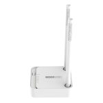 TOTOLINK N200RE V5, router inalámbrico con 300Mbps, banda única de 2.4 GHz, color blanco. SKU: N200RE V5