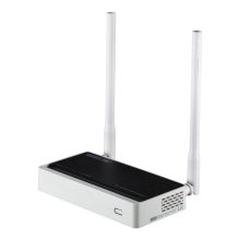 Router TOTOLINK N300RT inalámbrico de banda única a 2.4 GHz en colores negro y blanco con Ethernet rápido. SKU N300RT.