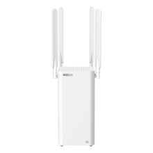 Router inalámbrico TOTOLINK NR1800X con Gigabit Ethernet, doble banda (2,4 GHz / 5 GHz) en color blanco. SKU NR1800X.