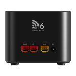 Router TOTOLINK X18 doble banda 2,4 GHz y 5 GHz con tecnología Wi-Fi 6, color negro, SKU X18 2-PACK