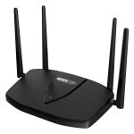 TOTOLINK X5000R router inalámbrico Gigabit Ethernet AX1800 de doble banda 2,4 GHz y 5 GHz en color negro, SKU X5000R
