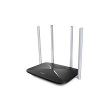 El Mercusys AC12 es un router inalámbrico de doble banda (2,4 GHz y 5 GHz) que proporciona Ethernet rápido en color negro. SKU: AC12