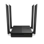 TP-Link ARCHER A64: router inalámbrico Gigabit Ethernet, doble banda (2,4 GHz / 5 GHz), color negro, SKU Archer A64