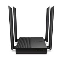 TP-Link ARCHER A64: router inalámbrico Gigabit Ethernet, doble banda (2,4 GHz / 5 GHz), color negro, SKU Archer A64