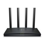 TP-Link Archer AX17 router inalámbrico con doble banda 2.4 GHz y 5 GHz de color negro. SKU: Archer AX17