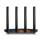 TP-Link Archer AX17 router inalámbrico con doble banda 2.4 GHz y 5 GHz de color negro. SKU: Archer AX17