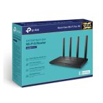 TP-Link Archer AX17 router inalámbrico con doble banda 2.4 GHz y 5 GHz de color negro. SKU: Archer AX17