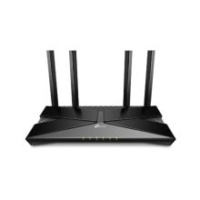 Imagen del TP-Link Archer AX23, un router inalámbrico de doble banda (2,4 GHz / 5 GHz) con conexión Gigabit Ethernet en color negro. SKU: Archer AX23
