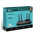 Router inalámbrico TP-Link Archer AX55, doble banda (2,4 GHz / 5 GHz) en color negro, SKU Archer AX55