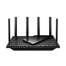 Imagen del router inalámbrico TP-Link Archer AX72 Pro, doble banda 2,4 GHz y 5 GHz en color negro, SKU: Archer AX72 Pro
