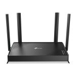 Router TP-Link Archer BE220 con Gigabit Ethernet, doble banda 2.4 GHz y 5 GHz en color negro. SKU: Archer BE220