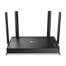 Router TP-Link Archer BE220 con Gigabit Ethernet, doble banda 2.4 GHz y 5 GHz en color negro. SKU: Archer BE220