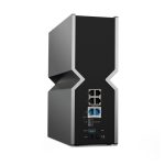 Router TP-Link Archer BE800 inalámbrico, Tribanda (2.4 GHz / 5 GHz / 6 GHz) en color Negro y Acero inoxidable. SKU: Archer BE800