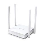 Router inalámbrico TP-Link ARCHER C24 con doble banda de 2,4 GHz y 5 GHz, Ethernet rápido, color blanco, SKU Archer C24