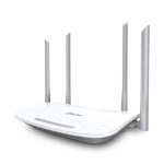 Router TP-Link Archer C50 de doble banda 2,4 GHz y 5 GHz, color negro, SKU Archer C50