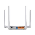 Router TP-Link Archer C50 de doble banda 2,4 GHz y 5 GHz, color negro, SKU Archer C50