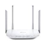 Router TP-Link Archer C50 de doble banda 2,4 GHz y 5 GHz, color negro, SKU Archer C50