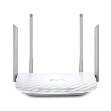 Router TP-Link Archer C50 de doble banda 2,4 GHz y 5 GHz, color negro, SKU Archer C50