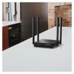 TP-Link Archer C54, router inalámbrico doble banda 2,4 GHz y 5 GHz en color negro, SKU Archer C54