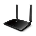 Router inalámbrico TP-Link Archer MR200 con Ethernet rápido, doble banda 2,4 GHz y 5 GHz, color negro, SKU ARCHER MR200 V4