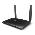 Router inalámbrico TP-Link Archer MR200 con Ethernet rápido, doble banda 2,4 GHz y 5 GHz, color negro, SKU ARCHER MR200 V4